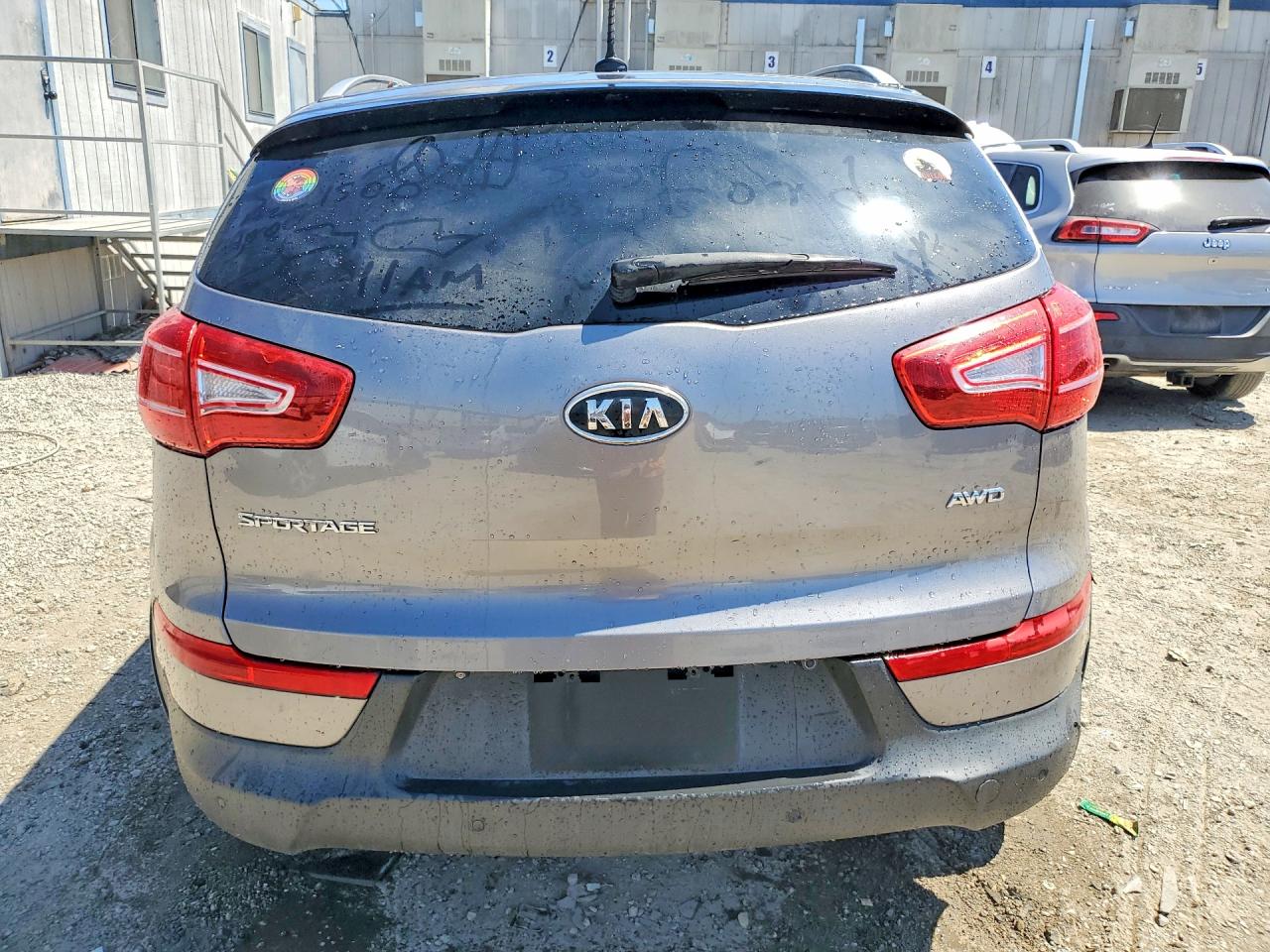 2012 Kia Sportage Ex Gray vin: KNDPCCA26C7207057