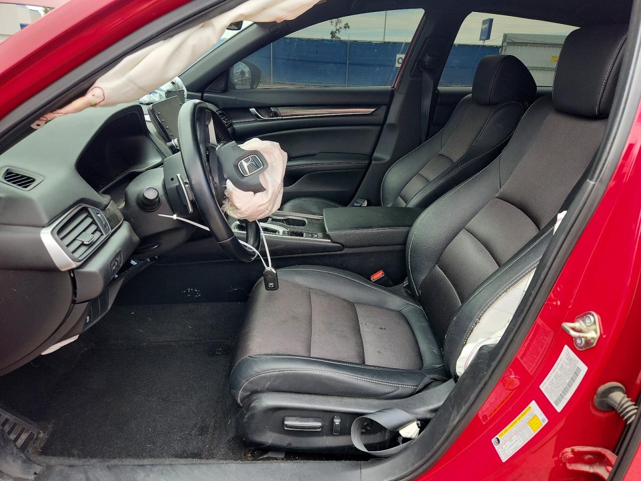 2020 Honda Accord Sport Red vin: 1HGCV1F3XLA031438
