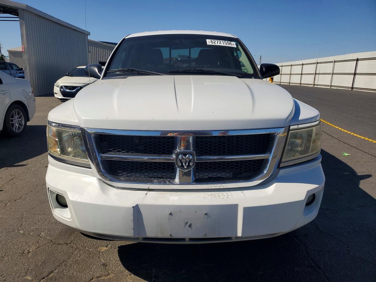 2008 Dodge Dakota Quad Slt White vin: 1D7HE48N98S581435