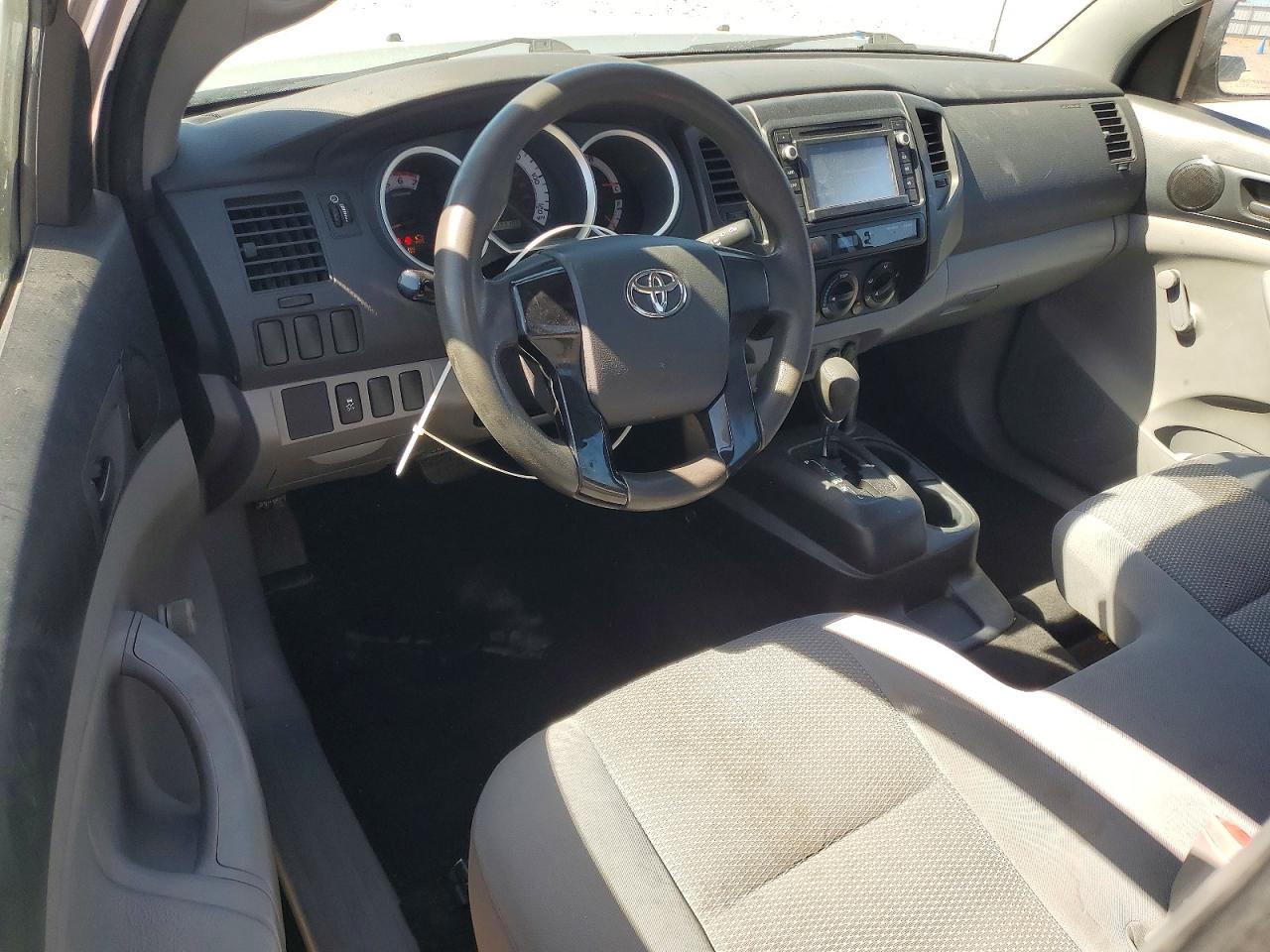 2014 Toyota Tacoma Base Silver vin: 5TFNX4CN4EX032688