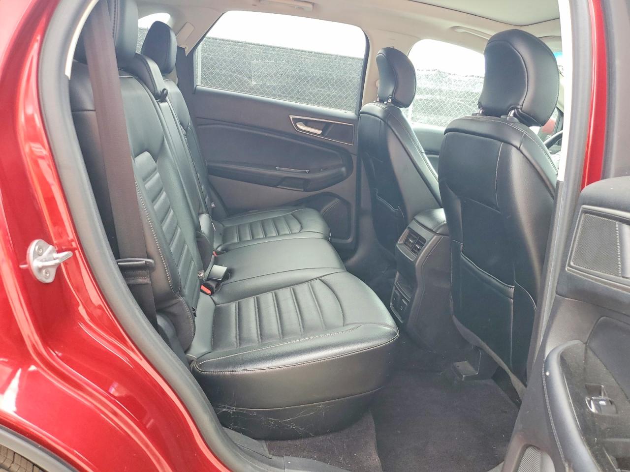 2015 Ford Edge Sel Red vin: 2FMTK4J93FBB69850