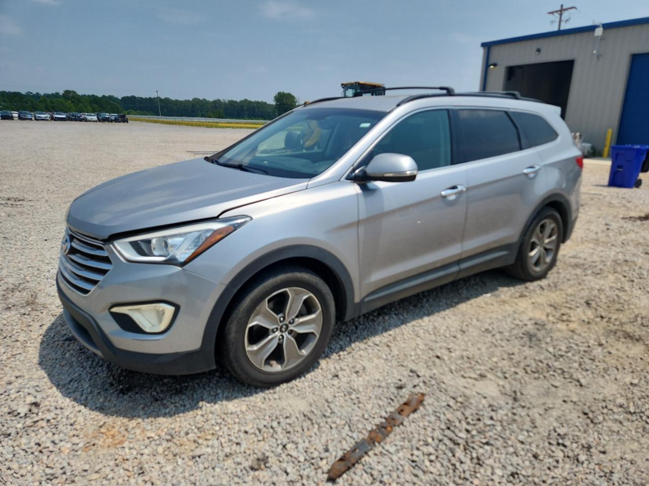 2013 Hyundai Santa Fe Gls Silver vin: KM8SN4HFXDU003167
