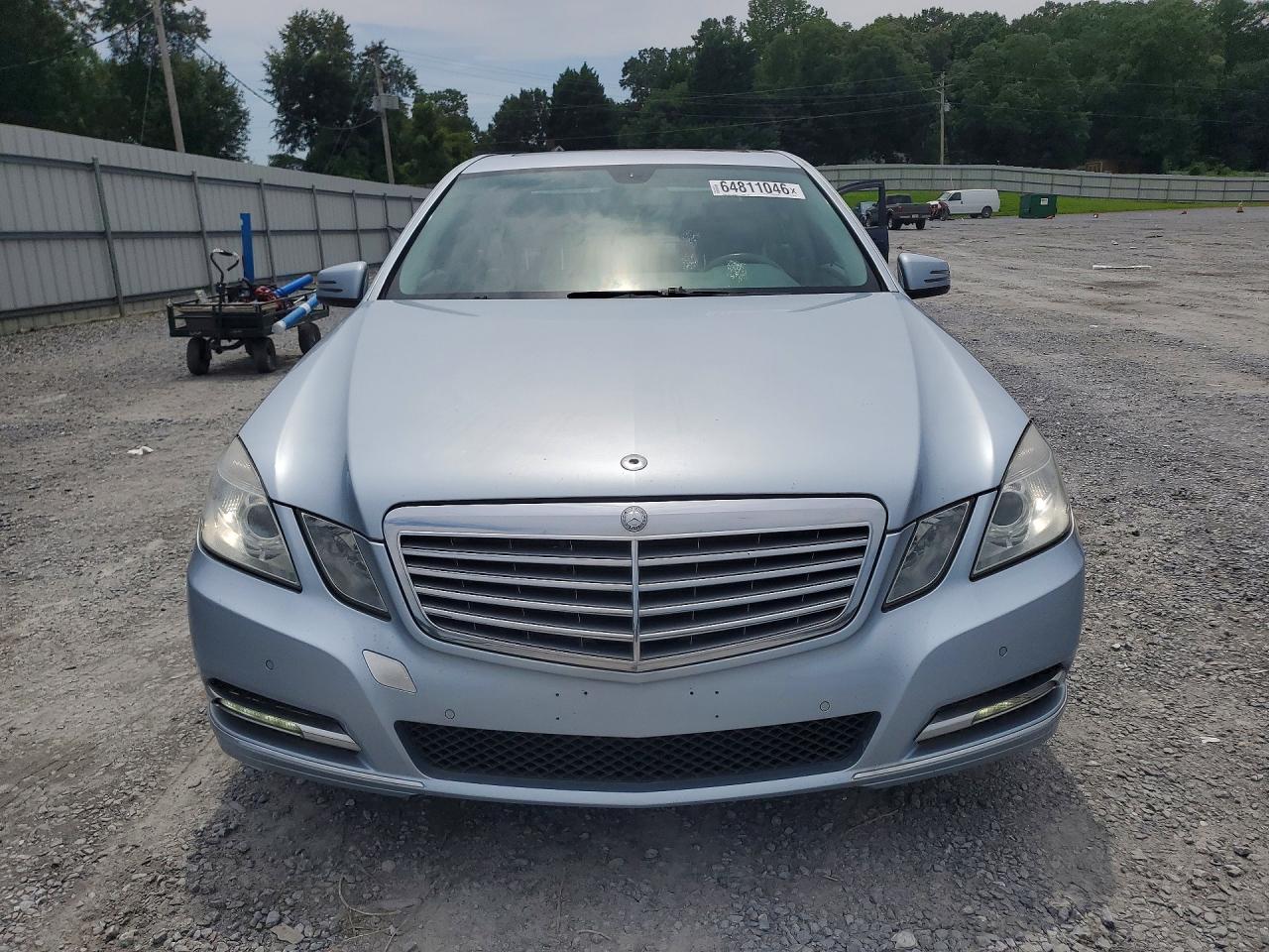 2013 Mercedes-benz E 350 4matic Blue vin: WDDHF8JBXDA692841