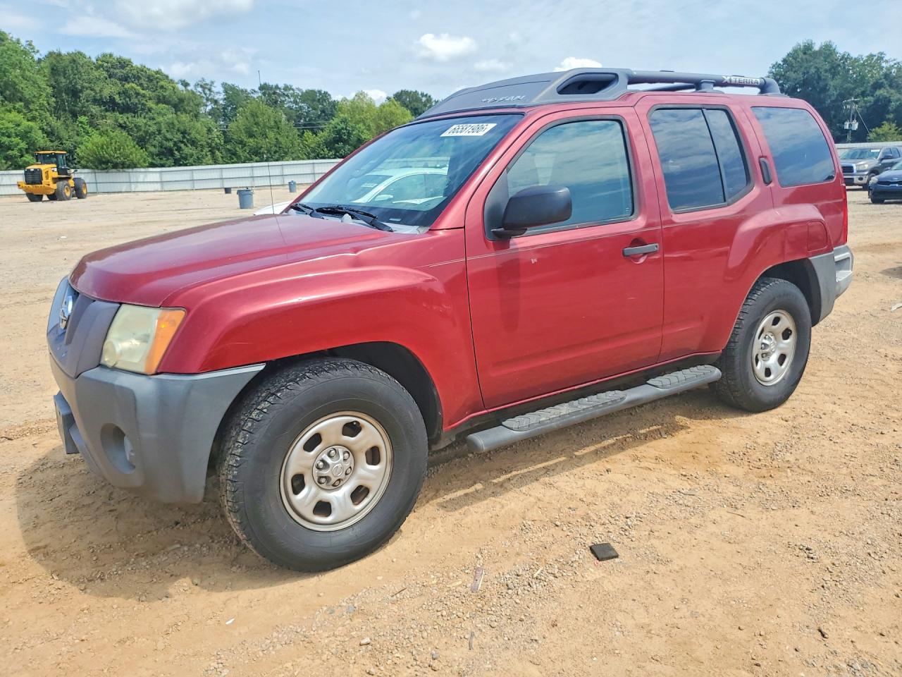 2007 Nissan Xterra X Maroon vin: 5N1AN08U67C519989