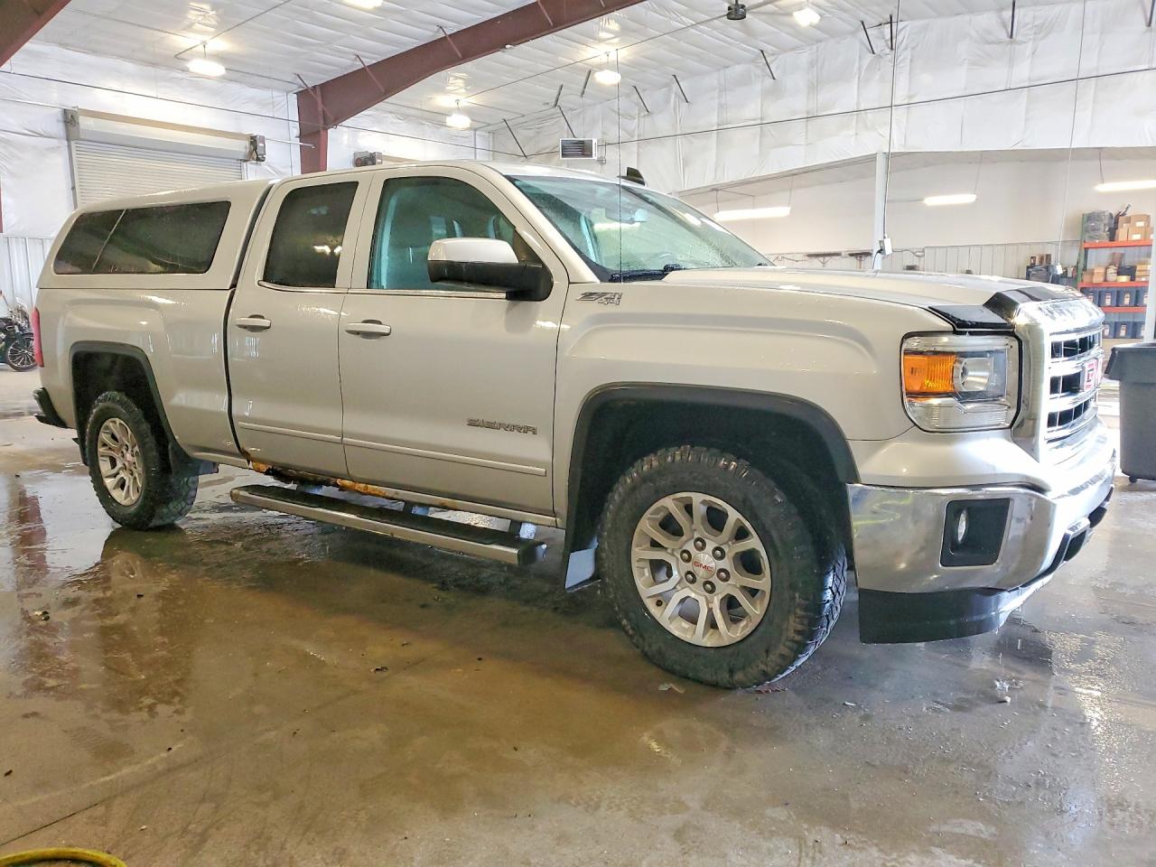 2015 Gmc Sierra K1500 Sle Silver vin: 1GTV2UEC2FZ364290