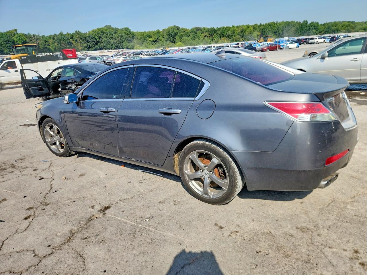 2010 Acura Tl Gray vin: 19UUA9F56AA008672