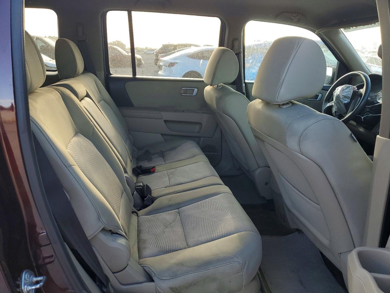 2015 Honda Pilot Lx Burgundy vin: 5FNYF4H25FB003386