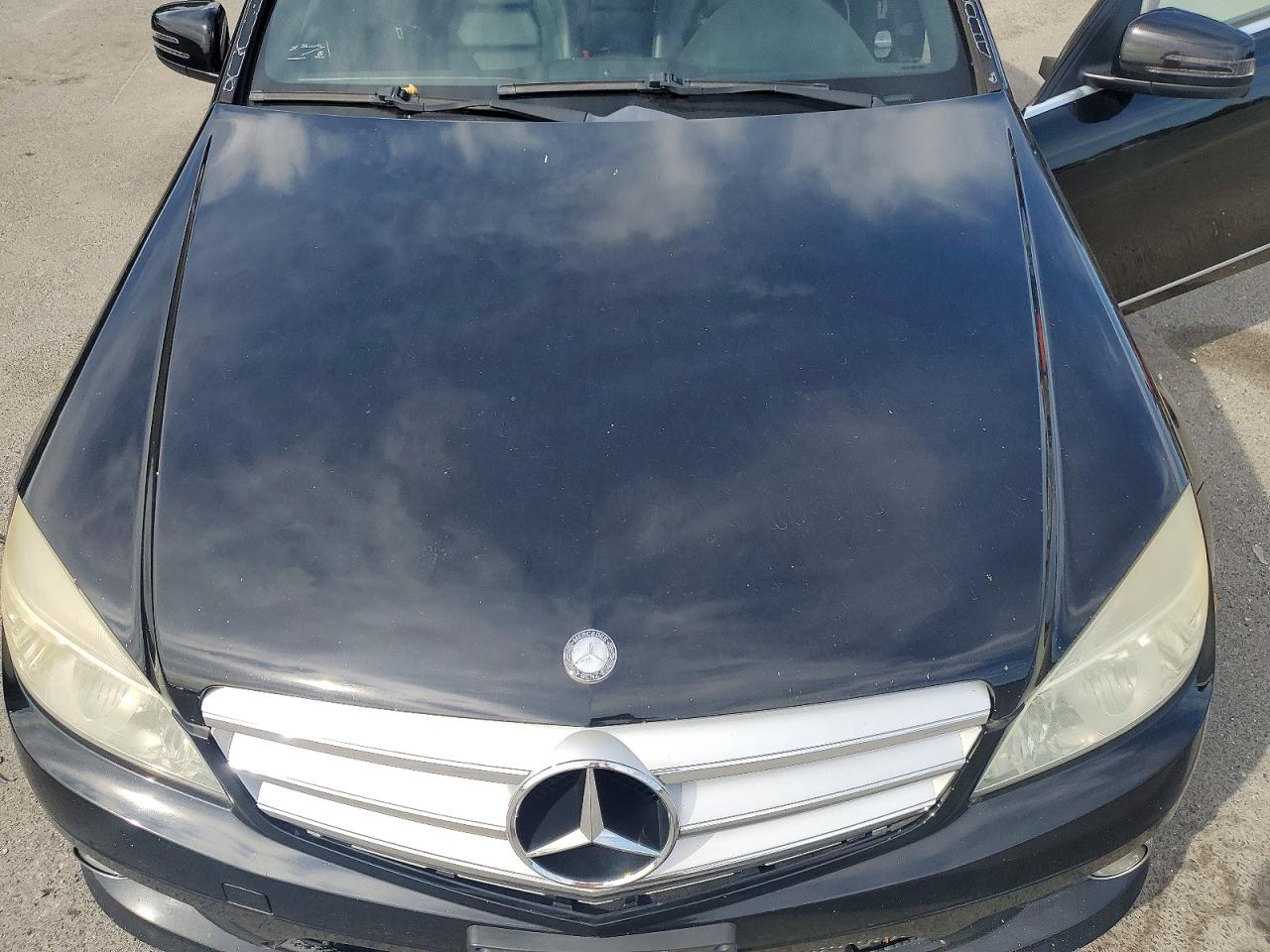 2010 Mercedes-benz C 300 4matic Black vin: WDDGF8BB9AR095865