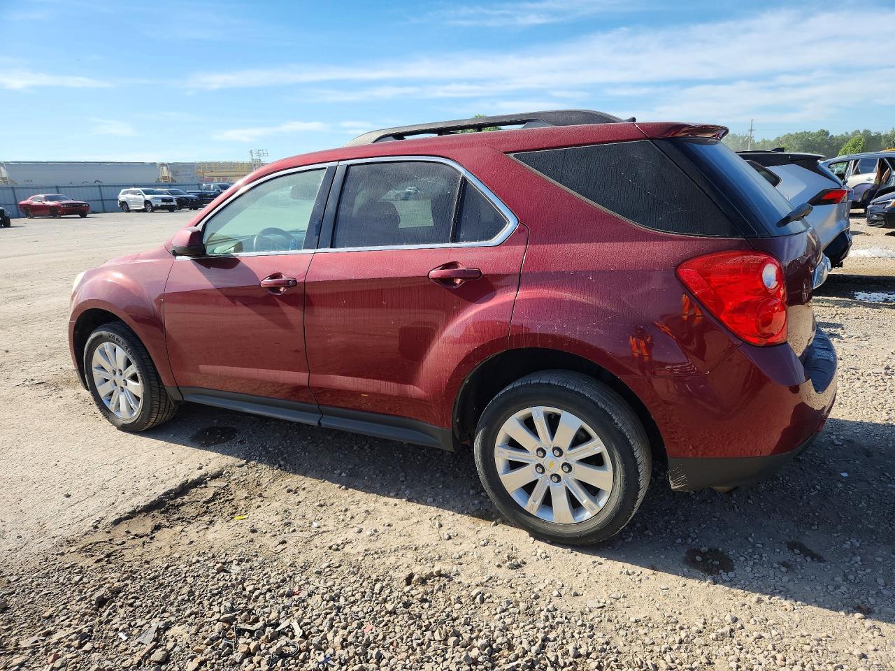2011 Chevrolet Equinox Lt Maroon vin: 2CNALPEC7B6338508