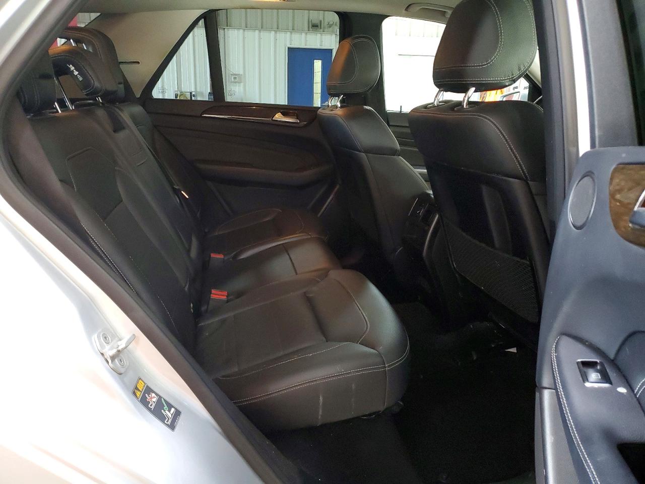2015 Mercedes-benz Ml 350 4matic Silver vin: 4JGDA5HB5FA532795