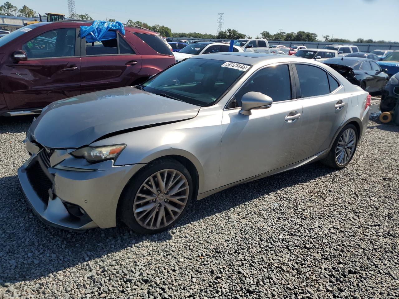 2014 Lexus Is 250 Silver vin: JTHBF1D25E5032752