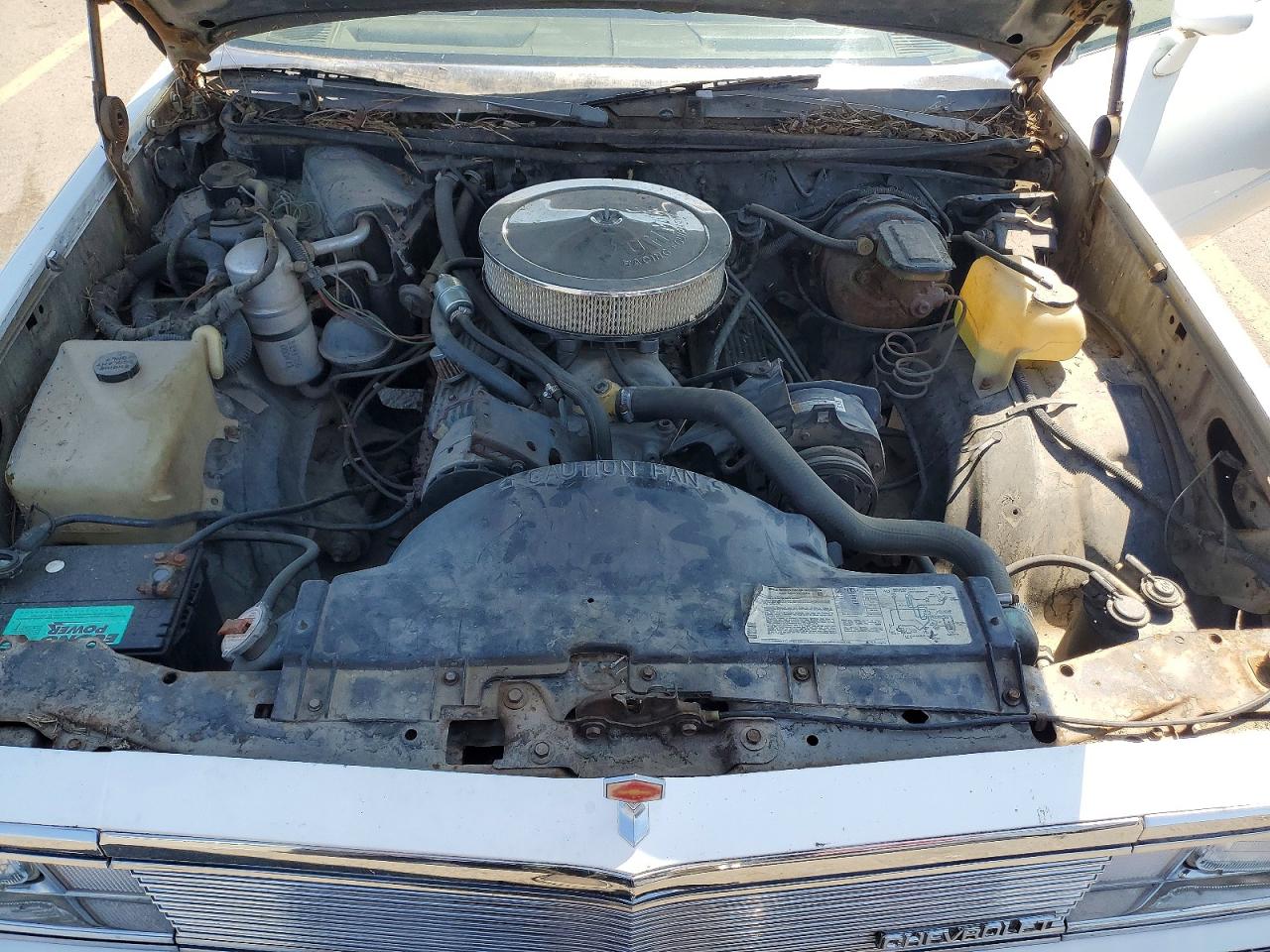 1981 Chevrolet El Camino White vin: 1GCCW80J7BR458815