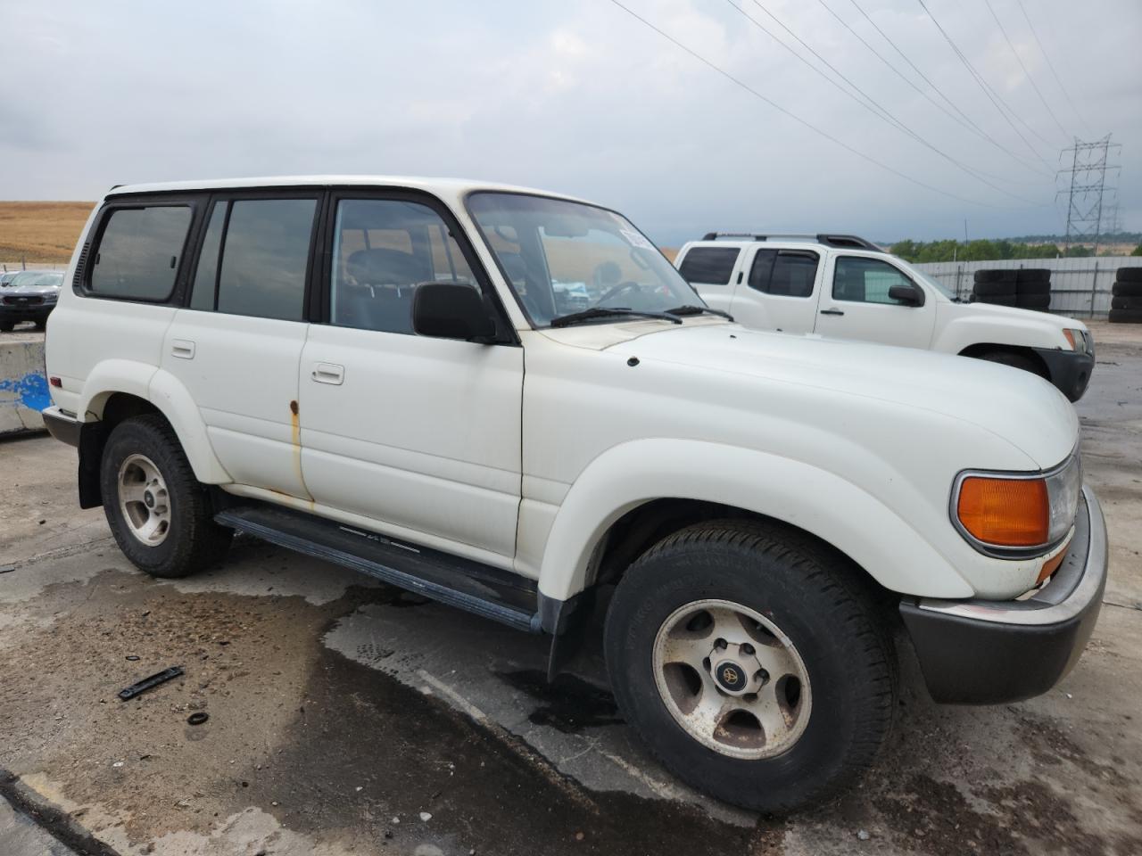1994 Toyota Land Cruiser Dj81   White vin: JT3DJ81W3R0088365