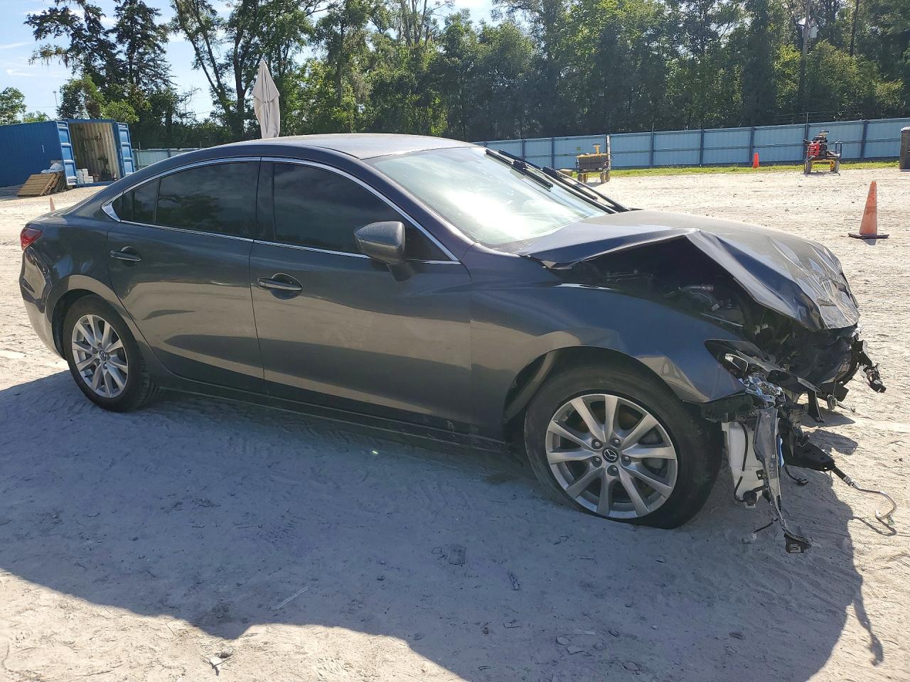 2015 Mazda 6 Sport Серый vin: JM1GJ1U56F1196195