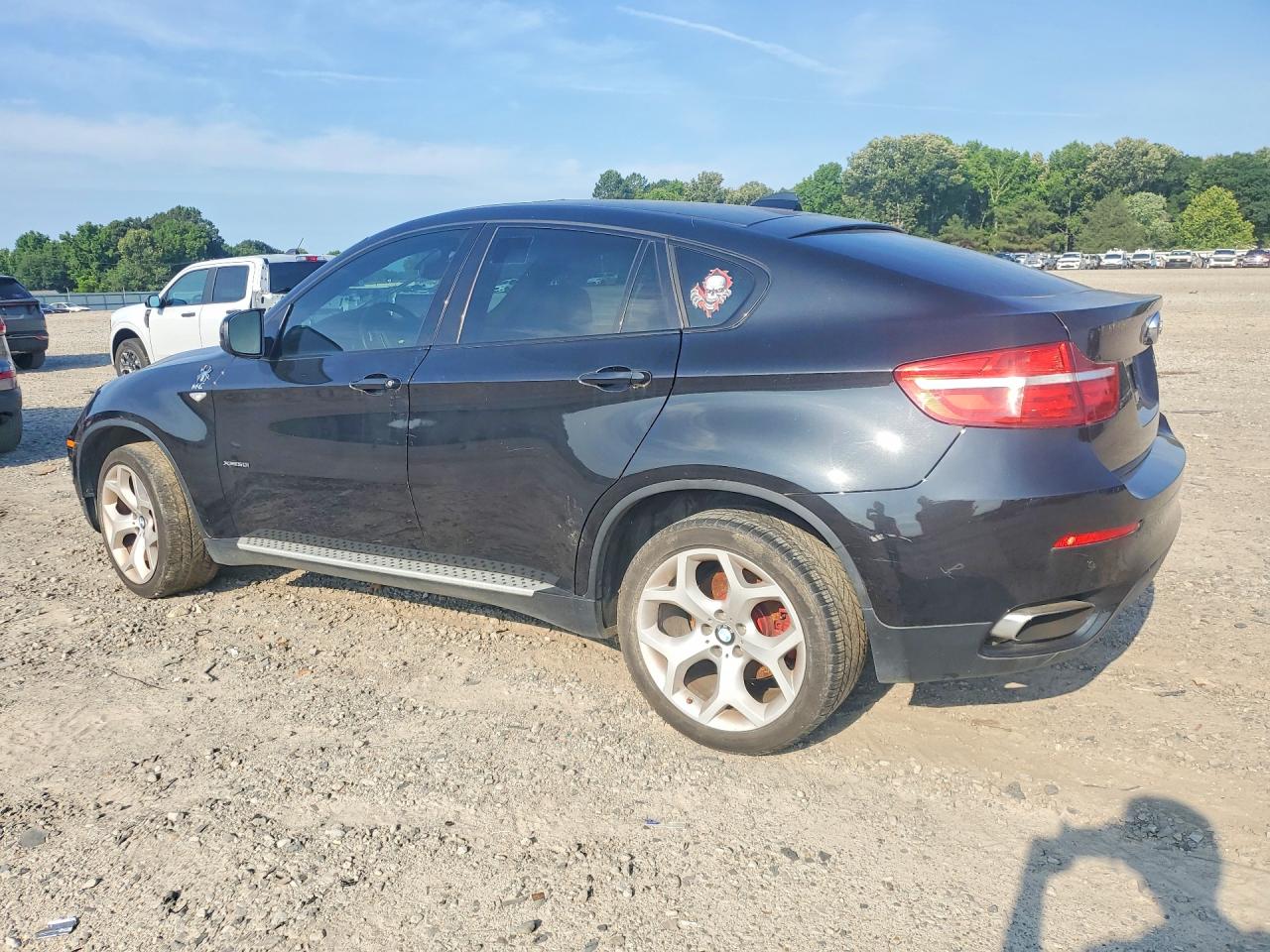 2014 Bmw X6 Xdrive50i Black vin: 5UXFG8C52EL593120