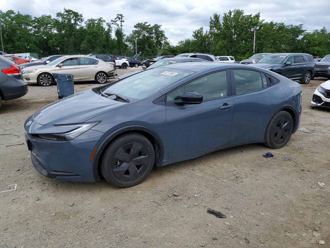 2025 Toyota Prius Le Gray vin: JTDACAAU4S3050369