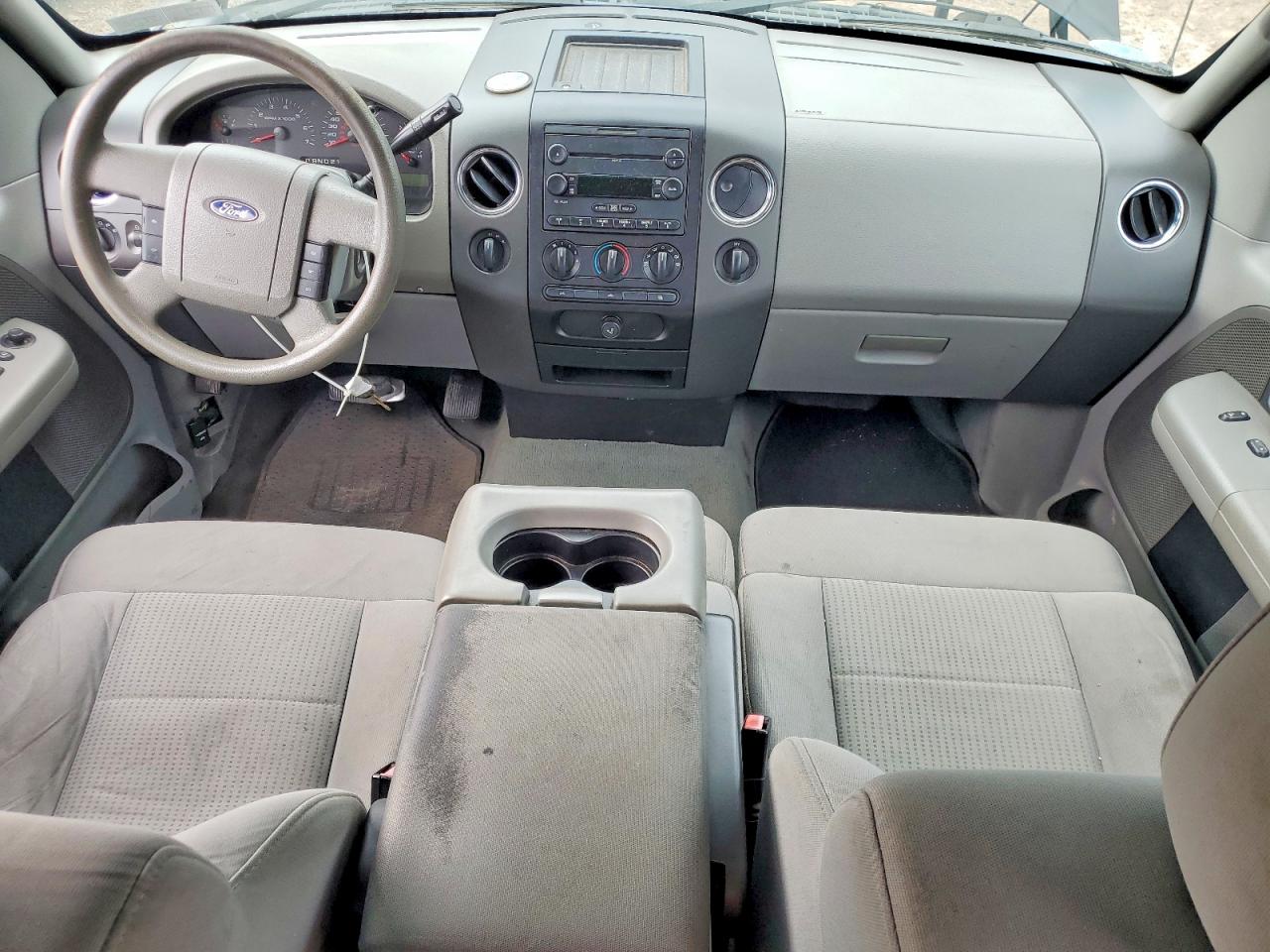 2007 Ford F150 Black vin: 1FTPX14V97FB04922