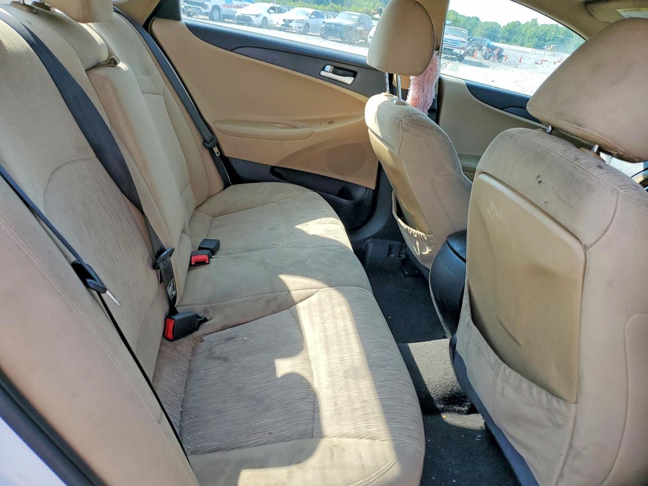 2011 Hyundai Sonata Gls White vin: 5NPEB4AC1BH062934