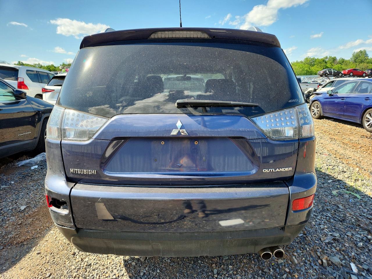 2008 Mitsubishi Outlander Xls Blue vin: JA4MT41XX8Z002724