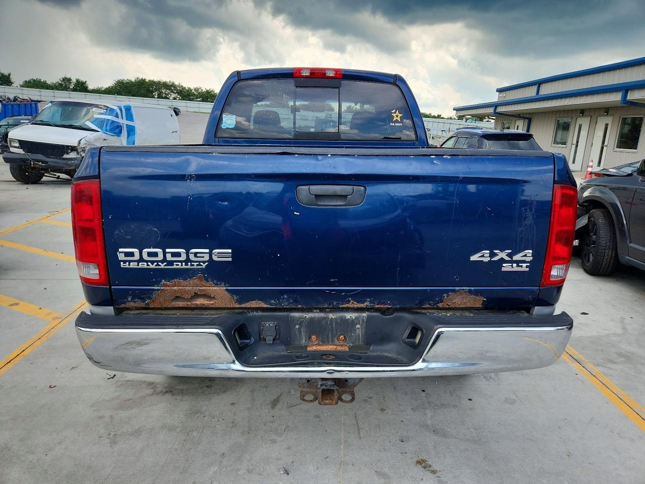 2003 Dodge Ram 2500 St Blue vin: 3D7KU28D33G834107