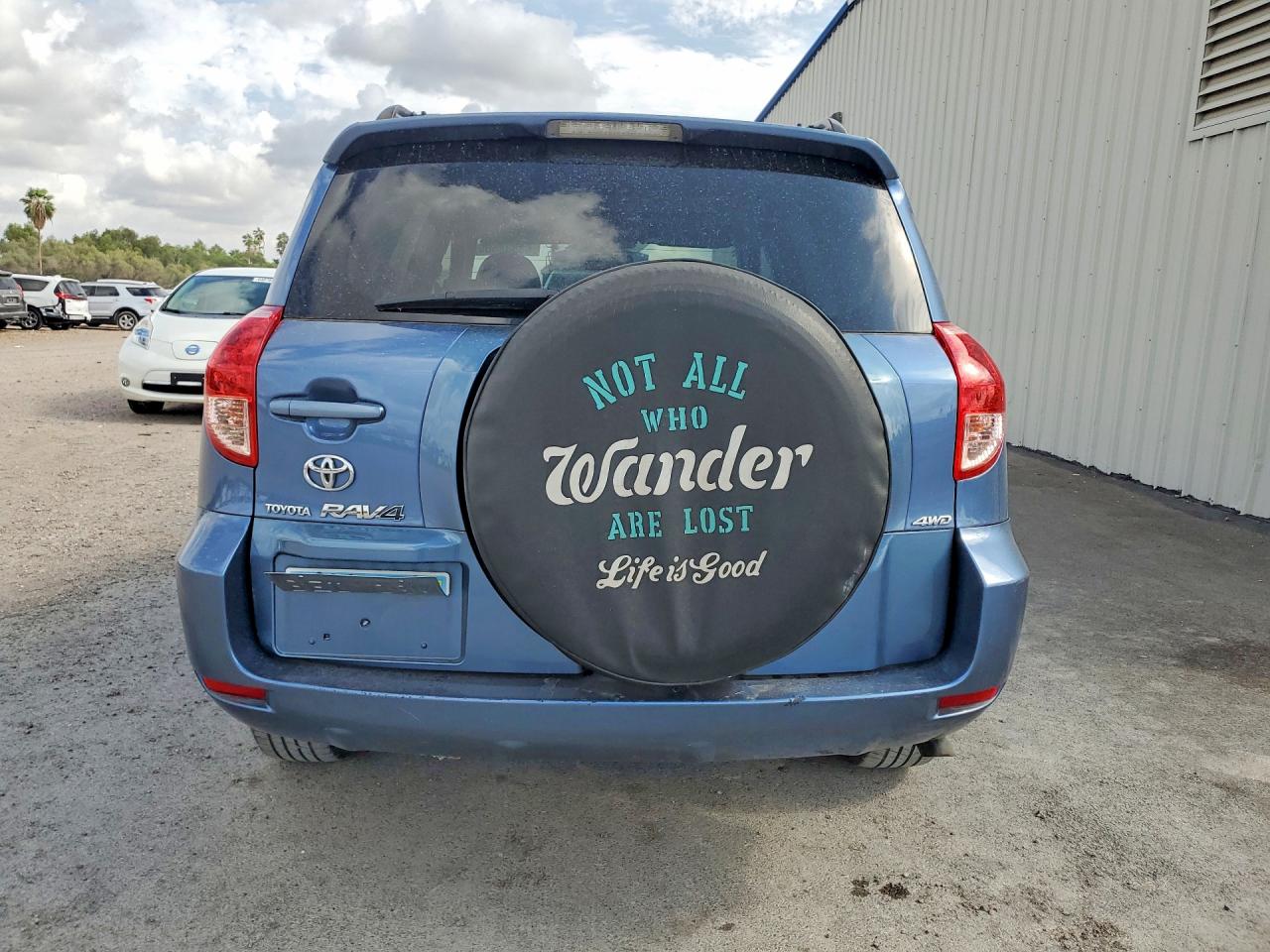 2008 Toyota Rav4 Limited Blue vin: JTMBK31V485056150
