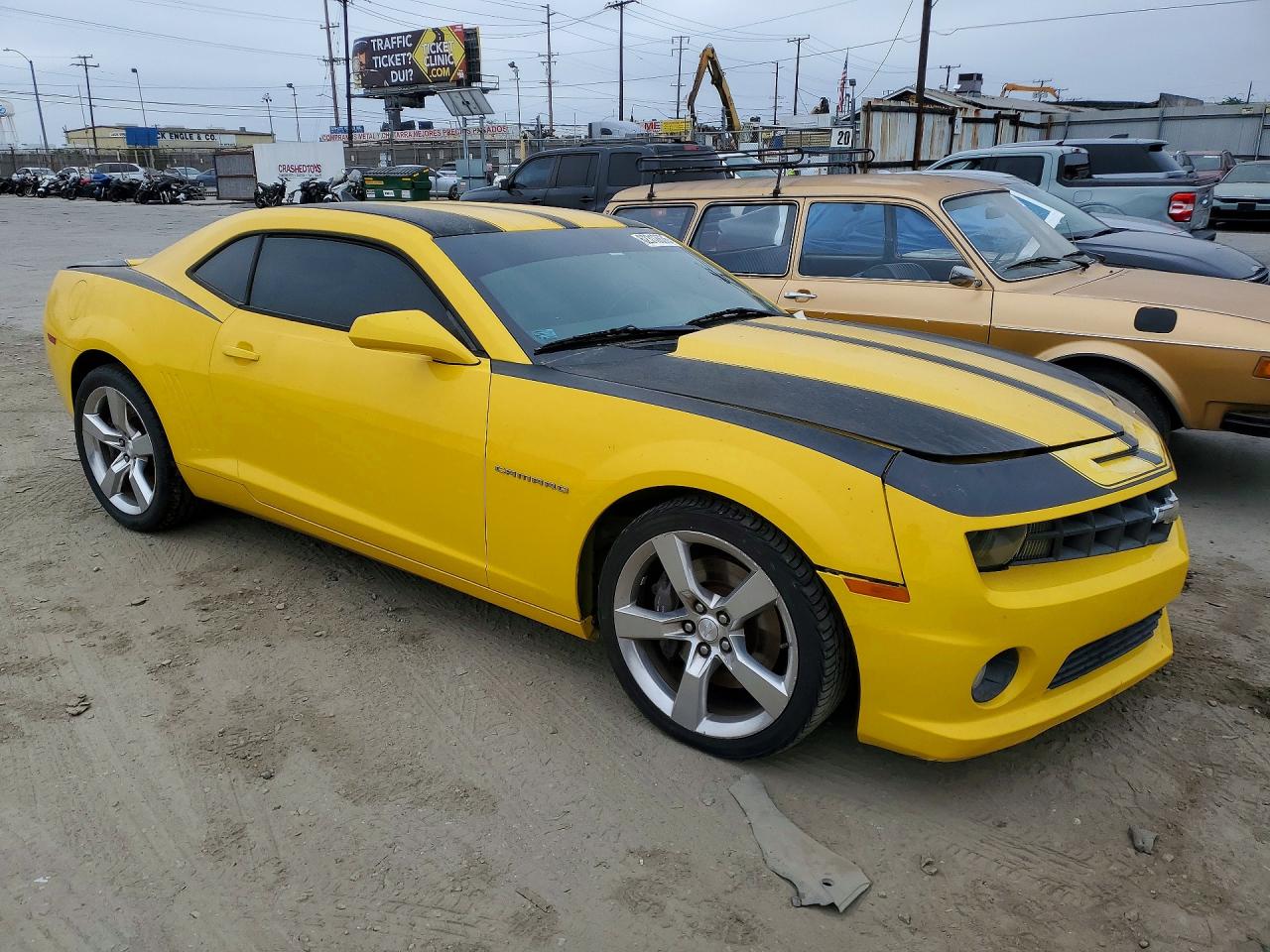 2013 Chevrolet Camaro 2ss Yellow vin: 2G1FT1EW7D9207820