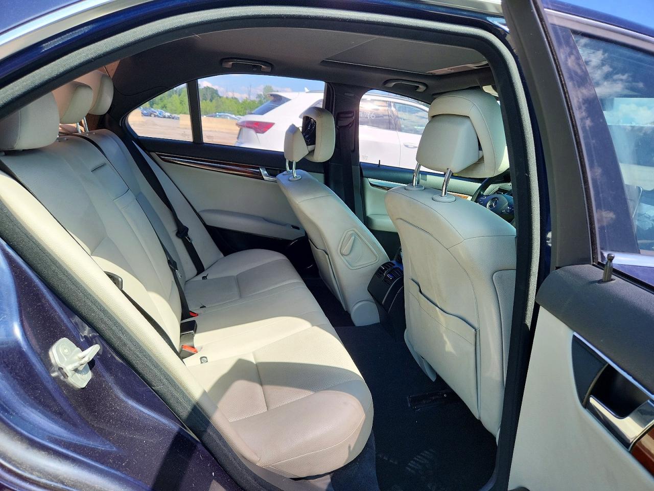 2010 Mercedes-benz C 300 4matic Blue vin: WDDGF8BB9AR124085