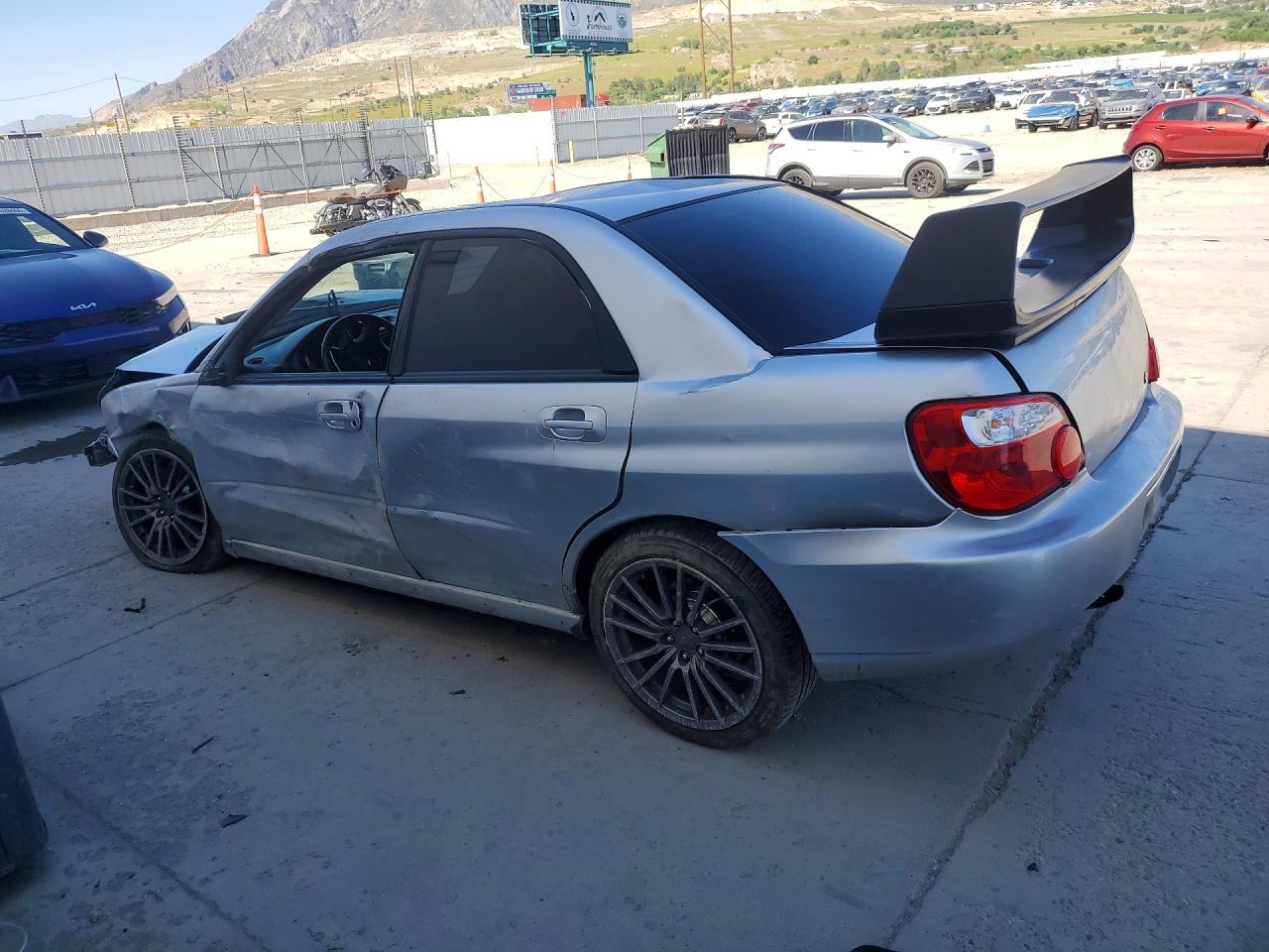 2004 Subaru Impreza Wrx Silver vin: JF1GD29684G504661