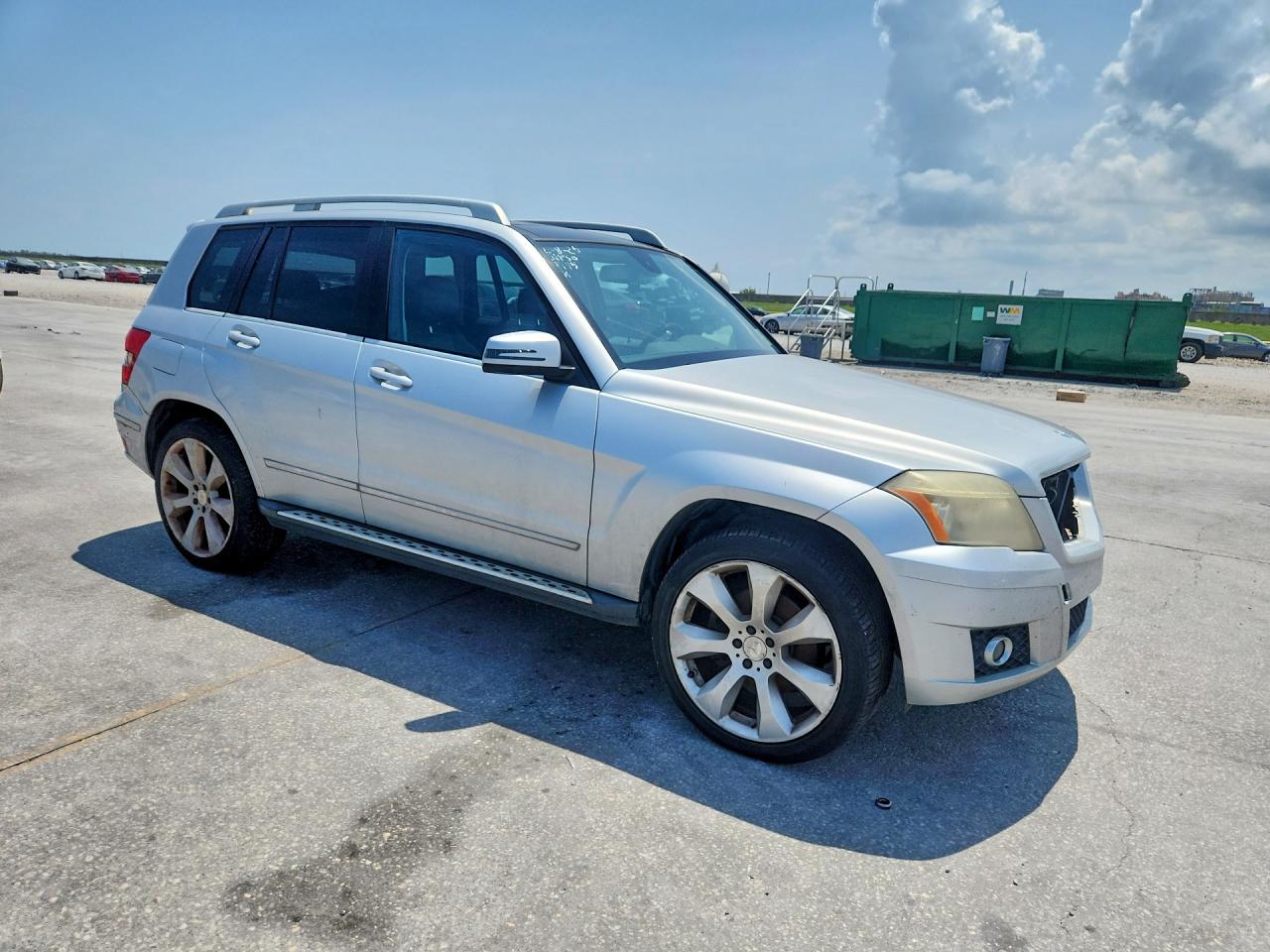 2010 Mercedes-benz Glk 350 4matic Silver vin: WDCGG8HB4AF280495