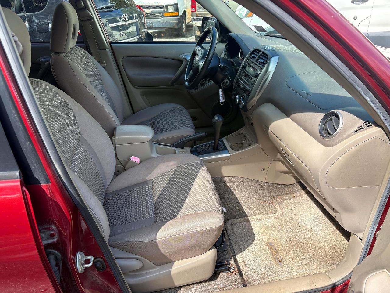 2005 Toyota Rav4 Base Burgundy vin: JTEHD20V350069198