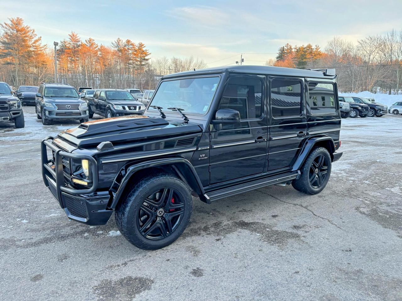 2013 Mercedes-benz G 63 Amg Черный vin: WDCYC7DF4DX208407