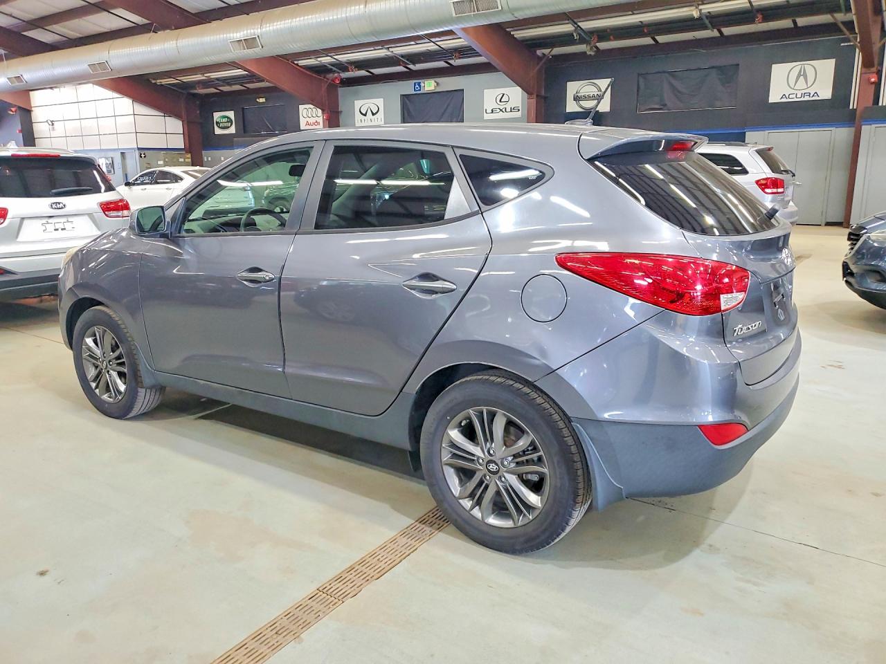2014 Hyundai Tucson Gls Gray vin: KM8JTCAF7EU882795