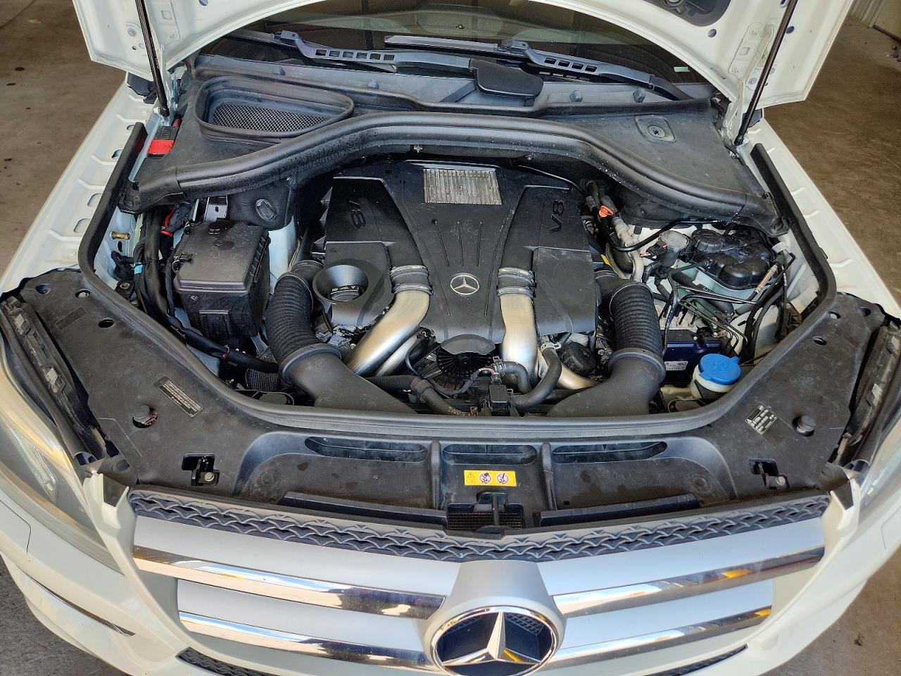 2013 Mercedes-benz Gl 450 4matic White vin: 4JGDF7CE4DA162340