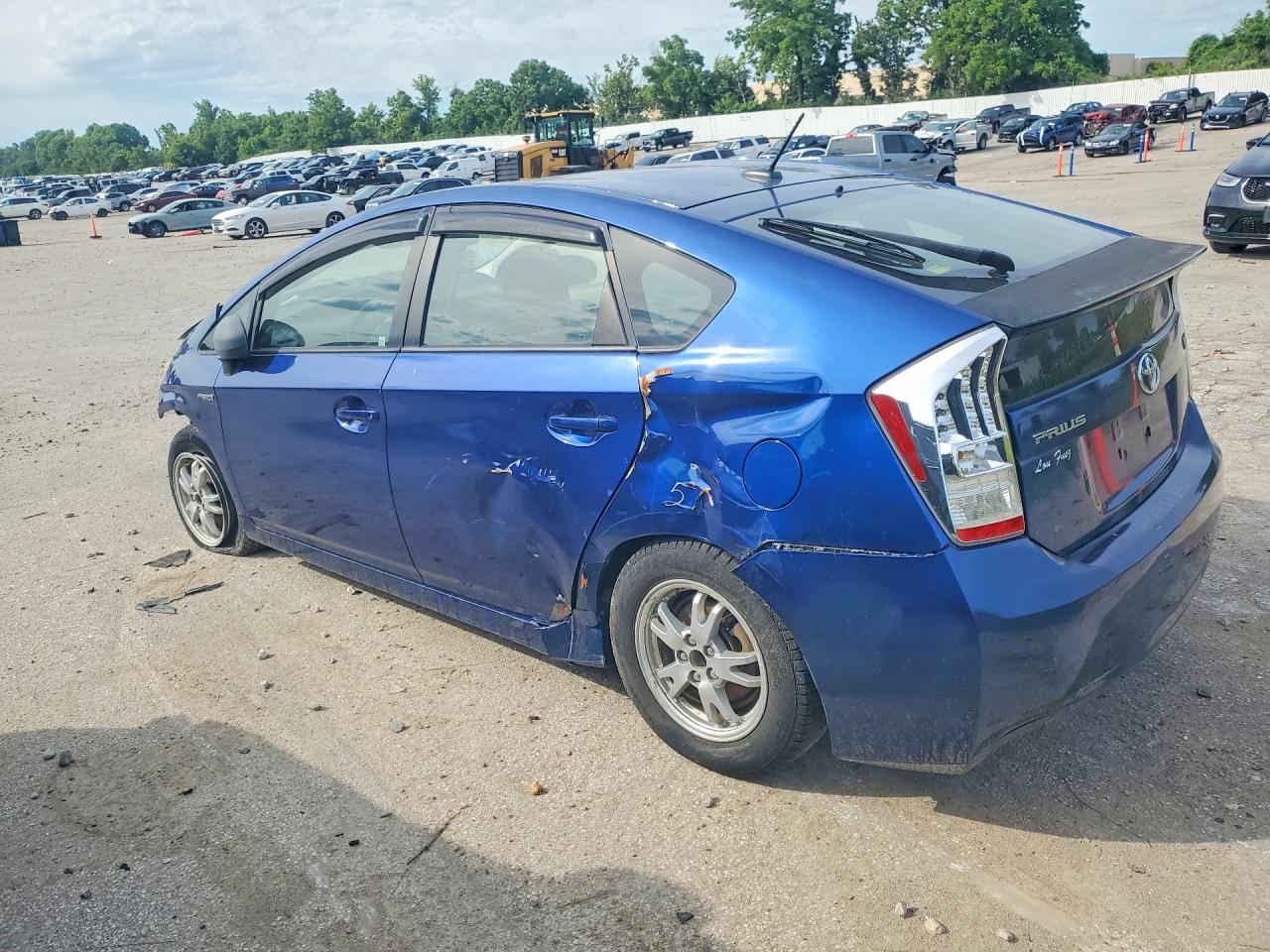 2010 Toyota Prius Iii Blue vin: JTDKN3DU9A0055119