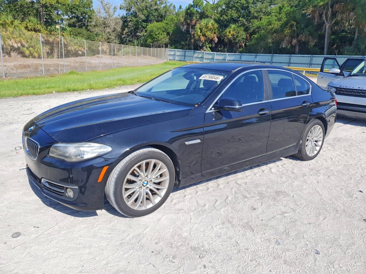 2014 Bmw 528 I Black vin: WBA5A5C58ED511105