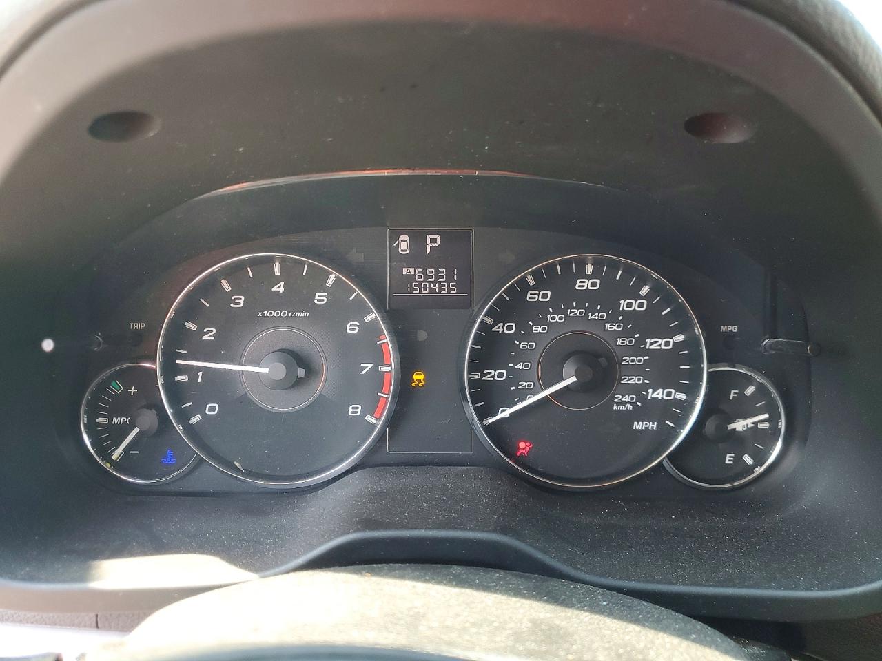 2012 Subaru Outback 2.5i Premium Черный vin: 4S4BRCCC8C3253247