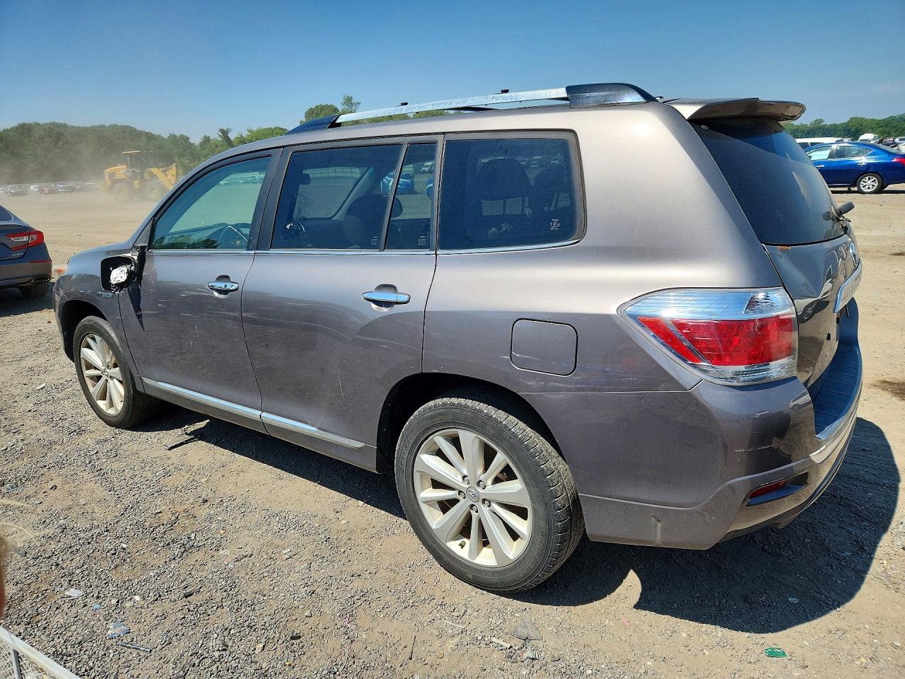 2011 Toyota Highlander Hybrid Limited Gray vin: JTEDC3EH9B2002891