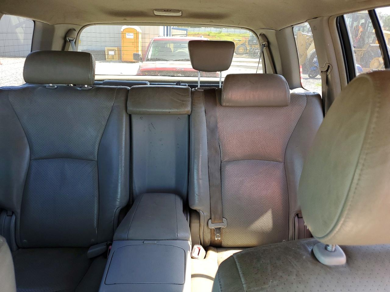 2007 Toyota Highlander Base Blue vin: JTEEP21A570216338