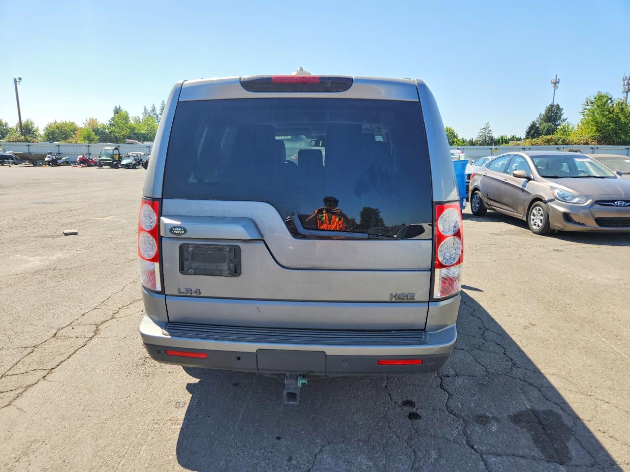 2012 Land Rover Lr4 Hse Luxury Gray vin: SALAK2D49CA614401