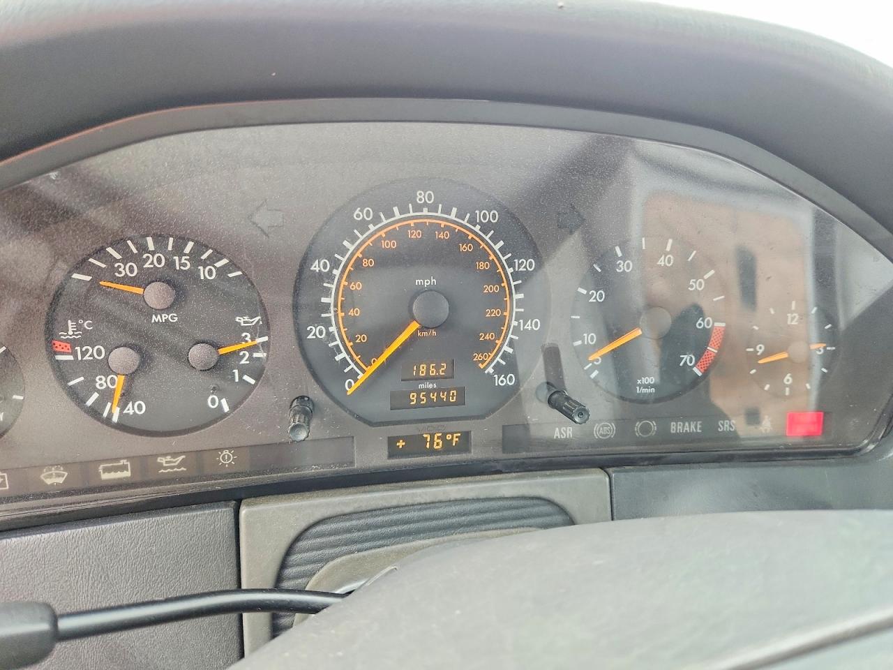 1993 Mercedes-benz 500 Sel Silver vin: WDBGA51E0PA086660