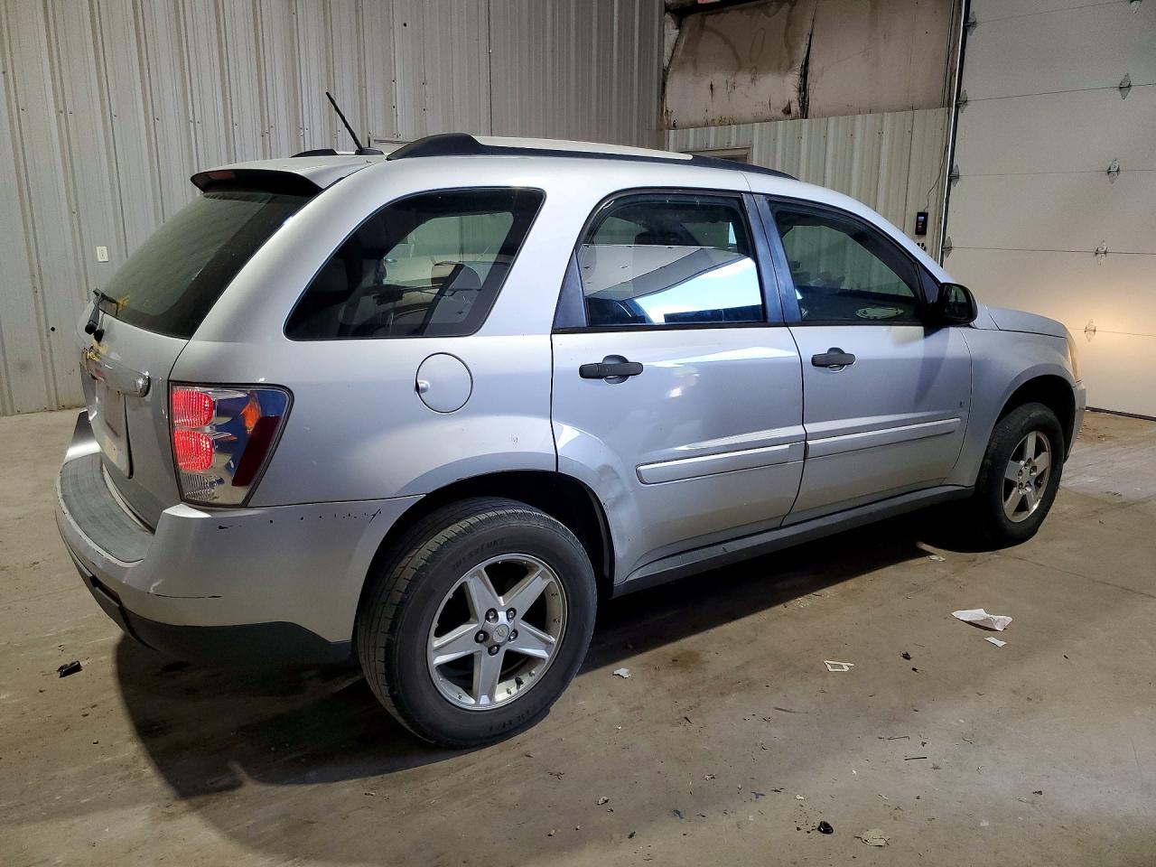 2009 Chevrolet Equinox Ls Silver vin: 2CNDL13F996242316