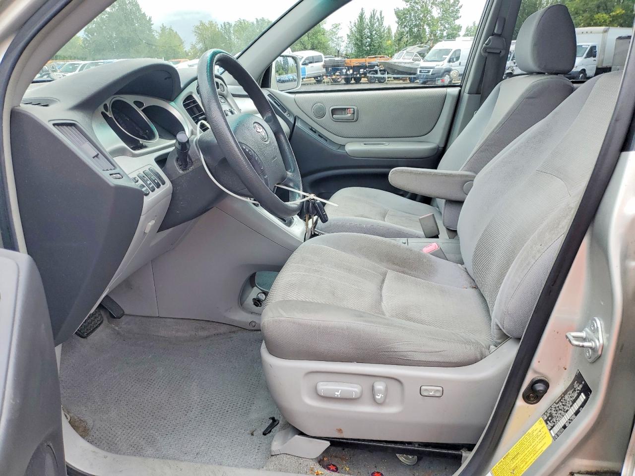2006 Toyota Highlander Hybrid Silver vin: JTEEW21A660017963