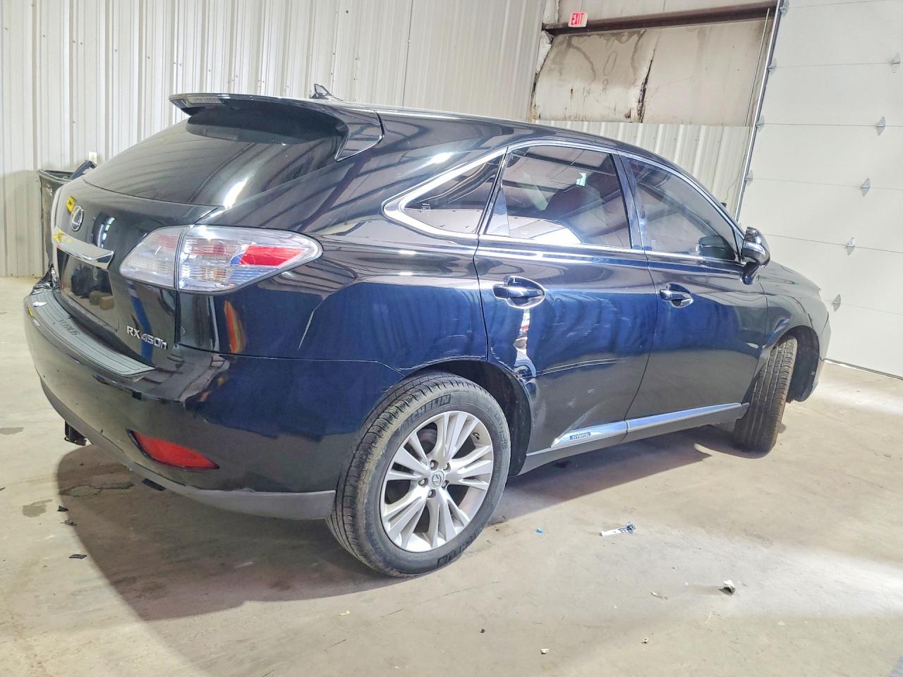 2010 Lexus Rx 450h Black vin: JTJZB1BA9A2000126