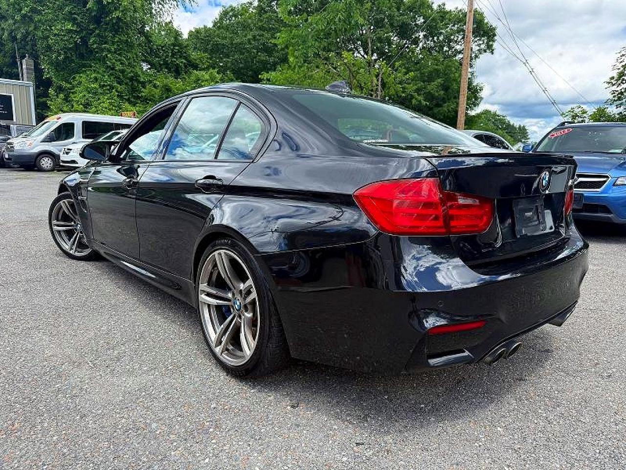 2015 Bmw M3 Black vin: WBS3C9C55FP803086