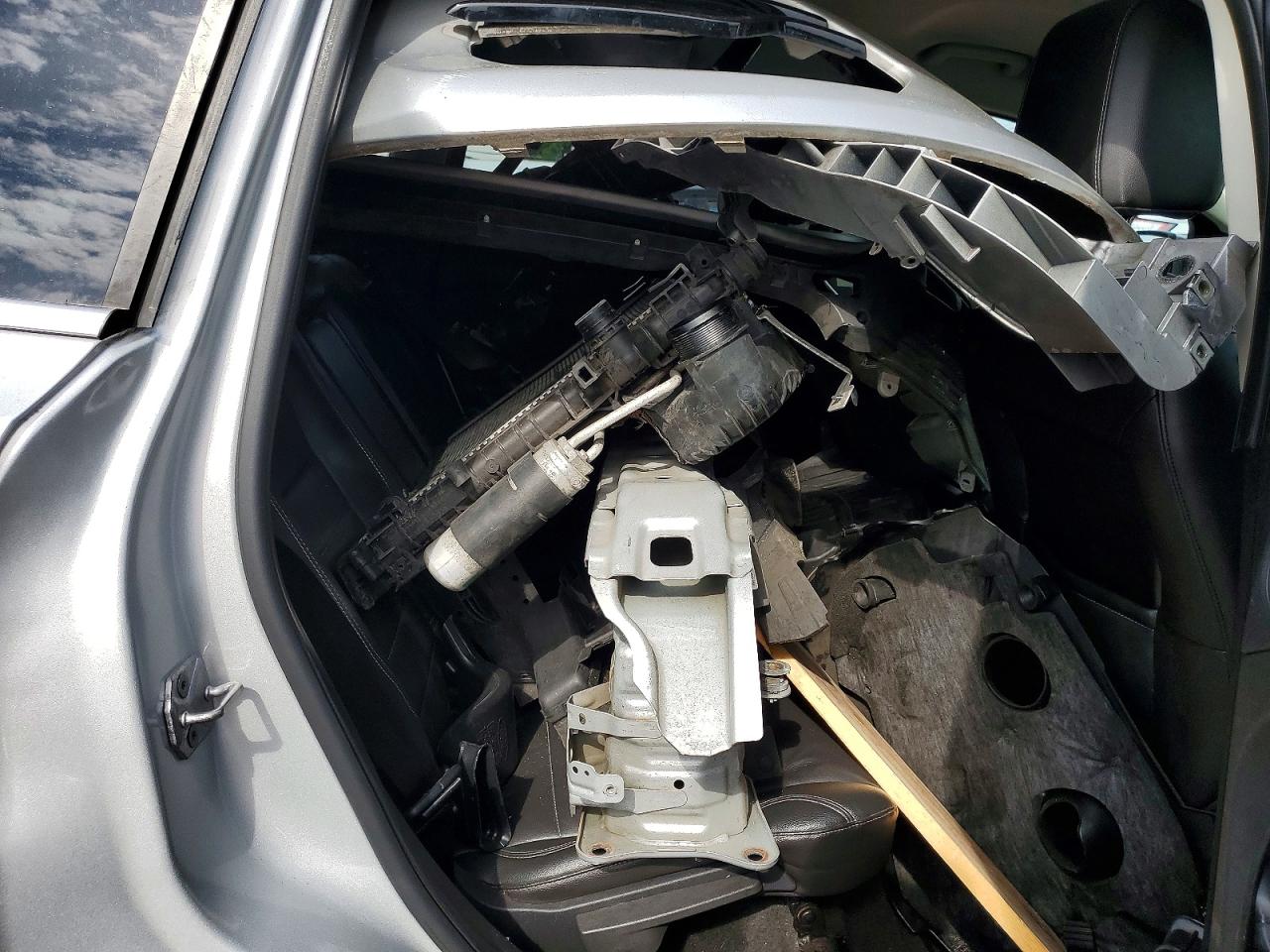 2013 Ford Escape Sel Silver vin: 1FMCU9H93DUA25218