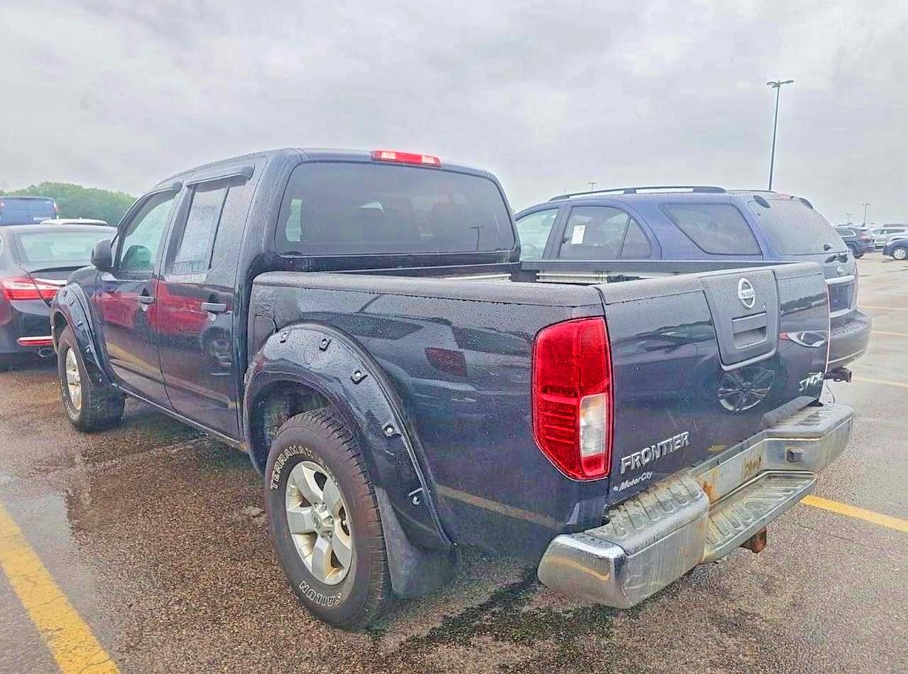 2011 Nissan Frontier S Black vin: 1N6AD0EV5BC449377