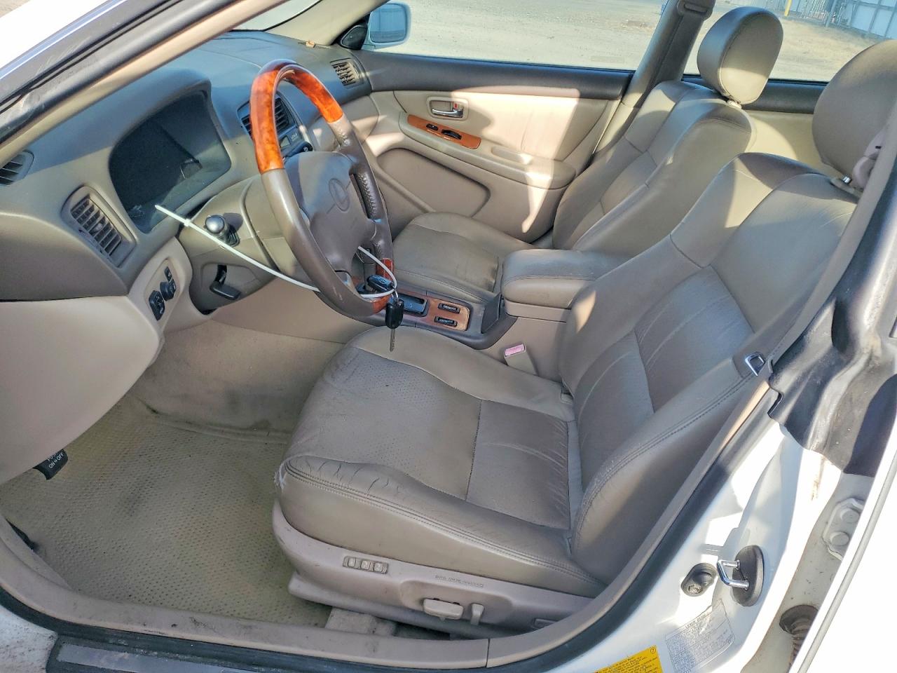 2001 Lexus Es 300 White vin: JT8BF28G710321859