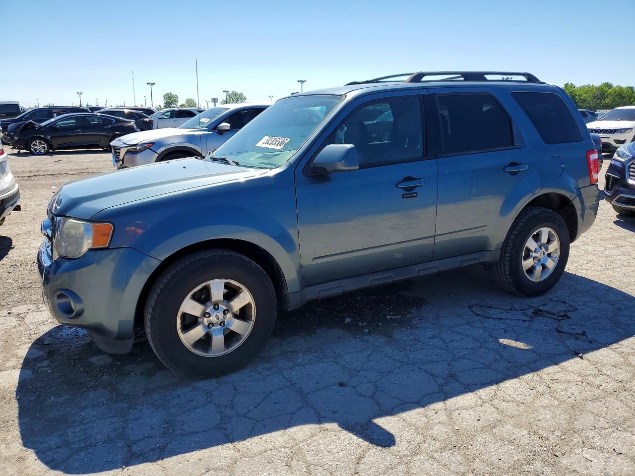 2012 Ford Escape Limited Blue vin: 1FMCU0E74CKB63360