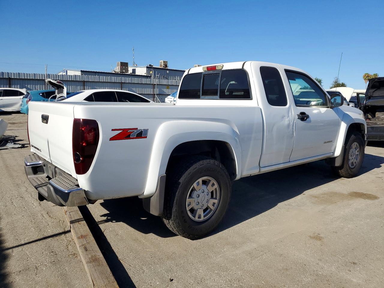 2005 Chevrolet Colorado White vin: 1GCDS196X58102990