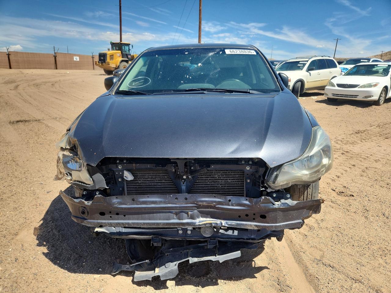 2013 Subaru Impreza Gray vin: JF1GPAA62DH815574